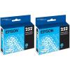 imageEPSON 252 DURABrite Ultra Ink Standard Capacity Cyan Cartridge T252220S Works with WorkForce WF3620 WF3640 WF7110 WF7610 WF7620 WF7710 WF7720 WF72101 Count Pack of 2