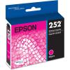 imageEPSON 252 DURABrite Ultra Ink Standard Capacity Magenta Cartridge T252320 Works with WorkForce WF3620 WF3640 WF7110 WF7610 WF7620 WF7710 WF7720 WF72101 Count Pack of 1