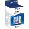 imageEPSON 522 EcoTank Ink Ultrahigh Capacity Bottle Color Combo Pack T522520S Works with EcoTank ET2720 ET2800 ET2803 ET2840 ET4700 ET4800 ET4810Ink