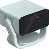 imageEpson EpiqVision Mini EF22 Portable Smart Laser Projector Bright 1000 Lumens FHD 1080p HDR 3Chip 3LCD Google TV Netflix Swivel Stand Stereo Speakers Outdoor BackyardHome Theater  BlueOpal Green
