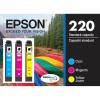 imageEpson T220520 DURABrite Ultra Color MultiPack Ink Cartridges StandardCapacity CMY  Frustration Free Packaging Ink
