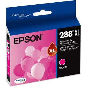 imageEPSON 288 DURABrite Ultra Ink High Capacity Magenta Cartridge T288XL320S Works with Expression XP330 XP430 XP434 XP340 XP440 XP446Magenta