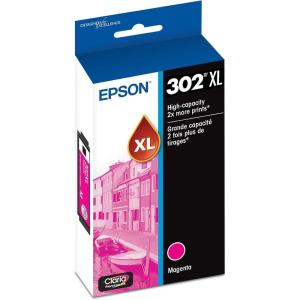 imageEPSON 302 Claria Premium Ink High Capacity Magenta Cartridge T302XL320S Works with Expression Premium XP6000 XP6100