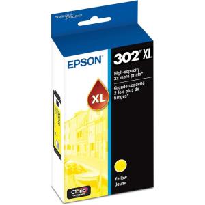 imageEPSON 302 Claria Premium Ink High Capacity Yellow Cartridge T302XL420S Works with Expression Premium XP6000 XP6100
