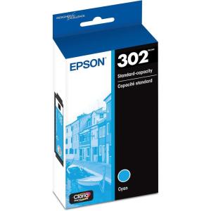 imageEPSON 302 Claria Premium Ink Standard Capacity T302020S Works with Expression Premium XP6000 XP6100Cyan
