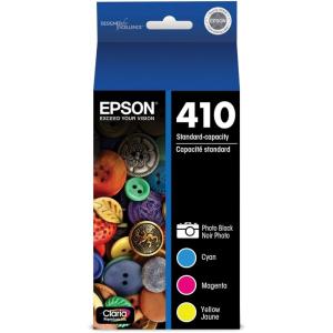 imageEPSON 410 Claria Premium Ink Standard Capacity Photo Black ampamp Color Combo Pack T410520S Works with Expression Premium XP530 XP630 XP640 XP7100 XP830
