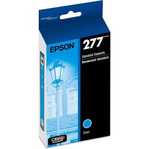 imageEpson 277 Claria Photo HD Ink Standard Capacity Magenta Cartridge T277320 Works with Expression Photo XP850 XP860 XP950 XP960 XP970Cyan