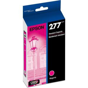 imageEpson 277 Claria Photo HD Ink Standard Capacity Magenta Cartridge T277320 Works with Expression Photo XP850 XP860 XP950 XP960 XP970Magenta