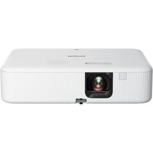 imageEpson EpiqVision Flex COFH02 Full HD 1080p Smart Streaming Portable Projector 3Chip 3LCD 3000 Lumen ColorWhite Brightness Android TV Bluetooth 5W Speaker Home EntertainmentCOFH02