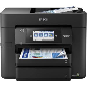 imageEpson Workforce Pro WF4830 Wireless AllinOne Printer with Auto 2Sided Print Copy Scan and Fax 50Page ADF 500sheet Paper Capacity and 43quot Color Touchscreen RenewedBlack