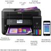 imageEpson Workforce ET3750 EcoTank Wireless Color AllinOne Supertank Printer with Scanner Copier and Ethernet Renewed BlackCyanMagenta and Yellow 148quot x 137quot x 91quot