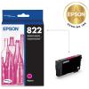 imageEPSON 822 DURABrite Ultra Ink Standard Capacity Magenta Cartridge T822320S Works with WorkForce Pro WF3820 WF3823 WF4820 WF4830 WF4833 WF48341 Count Pack of 1
