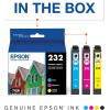 imageEpson 232 Claria Ink Standard Capacity Color Combo Pack T232520S Works with Workforce WF2930 WF2950 Expression XP4200 XP4205Standard Capacity Pack of 2