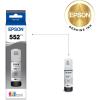 imageEpson 552 EcoTank Ink Ultrahigh Capacity Bottle Gray T552520S Works with EcoTank Photo ET8500 ET85501 Count Pack of 1