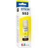 imageEpson 552 EcoTank Ink Ultrahigh Capacity Bottle Yellow T552420S Works with EcoTank Photo ET8500 ET85501 Count Pack of 2
