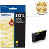 imageEpson 812 DURABrite Ultra Ink High Capacity Yellow Cartridge T812XL420S Works with Workforce Pro WF7310 WF7820 WF7840 Workforce ECC7000