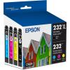 imageEPSON 232 Claria Ink High Capacity Black ampamp Standard Color Cartridge Combo Pack T232XLBCS Works with WorkForce WF2930 WF2950 Expression XP4200 XP4205Ink Cartridge