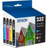 imageEPSON 232 Claria Ink Standard Capacity Black ampamp Color Cartridge Combo Pack T232120BCS Works with WorkForce WF2930 WF2950 Expression XP4200 XP4205Ink Cartridge