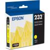 imageEPSON 232 Claria Ink Standard Capacity Yellow Cartridge T232420S Works with WorkForce WF2930 WF2950 Expression XP4200 XP42051 Count Pack of 1