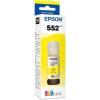 imageEpson 552 EcoTank Ink Ultrahigh Capacity Bottle Yellow T552420S Works with EcoTank Photo ET8500 ET85501 Count Pack of 1