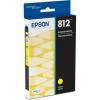 imageEpson 812 DURABrite Ultra Ink Standard Capacity Yellow Cartridge T812420S Works with Workforce Pro WF7310 WF7820 WF7840 Workforce ECC70001 Count Pack of 1