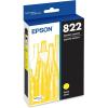 imageEpson 822 DURABrite Ultra Ink Standard Capacity Yellow Cartridge T822420S Works with Workforce Pro WF3820 WF3823 WF4820 WF4830 WF4833 WF4834