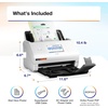 image:imageEpson RapidReceipt RR620W Wireless amp USB HighSpeed AI amp Cloud Ready Desktop Color Duplex Receipt amp Document Scanner for Mac amp PC up to 45 ppm 43 Color Touchscreen 100Page Auto Document FeederRR600W