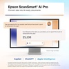 image:imageEpson RapidReceipt RR620W Wireless amp USB HighSpeed AI amp Cloud Ready Desktop Color Duplex Receipt amp Document Scanner for Mac amp PC up to 45 ppm 43 Color Touchscreen 100Page Auto Document FeederRR600W