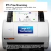 image:imageEpson RapidReceipt RR620W Wireless amp USB HighSpeed AI amp Cloud Ready Desktop Color Duplex Receipt amp Document Scanner for Mac amp PC up to 45 ppm 43 Color Touchscreen 100Page Auto Document FeederRR600W