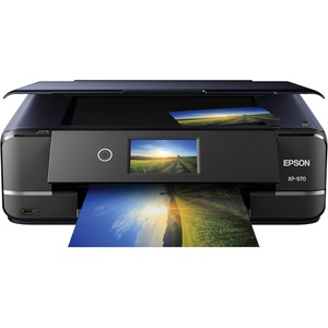 image:imageEpson Expression Photo XP980 Wireless WideFormat Printer with 6Color Claria Ink System Borderless Printing up to 11 x 17 Fast 4 x 6 Photo Printing Builtin Scanner and CopierExpression Photo XP970