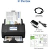 image:imageEpson Workforce ES590W Wireless amp USB HighSpeed AI amp Cloud Ready Desktop Color Duplex Document Scanner for Mac amp PC up to 45 ppm Large 43 Color Touchscreen 100Page Auto Document FeederES580W