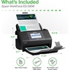 image:imageEpson Workforce ES590W Wireless amp USB HighSpeed AI amp Cloud Ready Desktop Color Duplex Document Scanner for Mac amp PC up to 45 ppm Large 43 Color Touchscreen 100Page Auto Document FeederES590W