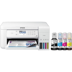image:imageEpson EcoTank ET3710 Wireless Color AllinOne CartridgeFree Supertank Printer with Scanner Copier and Ethernet Compatible with Alexa Renewed